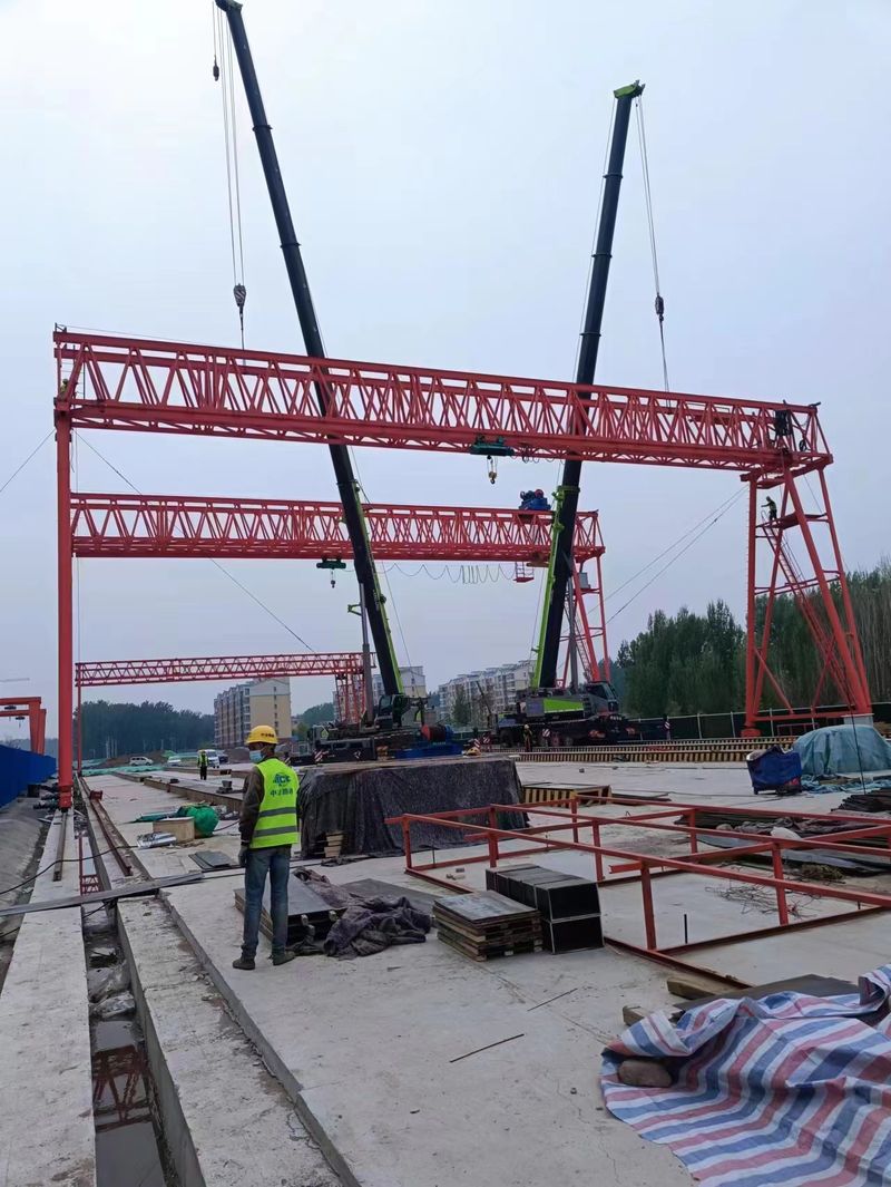 MG100/10噸-38米-16米龍門吊，MH10噸-32米-9米龍門吊